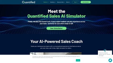 quantified ai sales simulator.